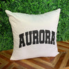 Northern Lights Accent Pillow - Aurora-Inspired Soft Plush Decor for Living Room or Bedroom
