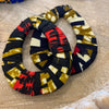 Handcrafted Ankara Textile Stud Earrings - Colorful African Print Fashion Earpieces