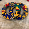 Handcrafted Ankara Textile Stud Earrings - Colorful African Print Fashion Earpieces