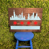 Chicago Skyline Handmade 24x17