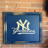 NY Yankees 16x20 Framed Crystal Art