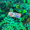 All vibes welcome sticker