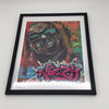 Limited Edition Lil Wayne Wall Art by Thalo Halo - Framed Print Collectible