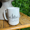 Urban Chic Chicago Skyline Large Coffee Mug – Durable Cup for Hot Beverages