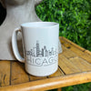 Urban Chic Chicago Skyline Large Coffee Mug – Durable Cup for Hot Beverages