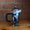 Compact Elegance Stainless Steel French Press – Perfect for Solo Brewing