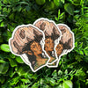 Inky Mushroom Fairy Sticker