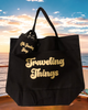 Ultimate Traveler's Tote Combo – Large Multipurpose Bag with Matching Mini Tote & Stylish Handkerchief
